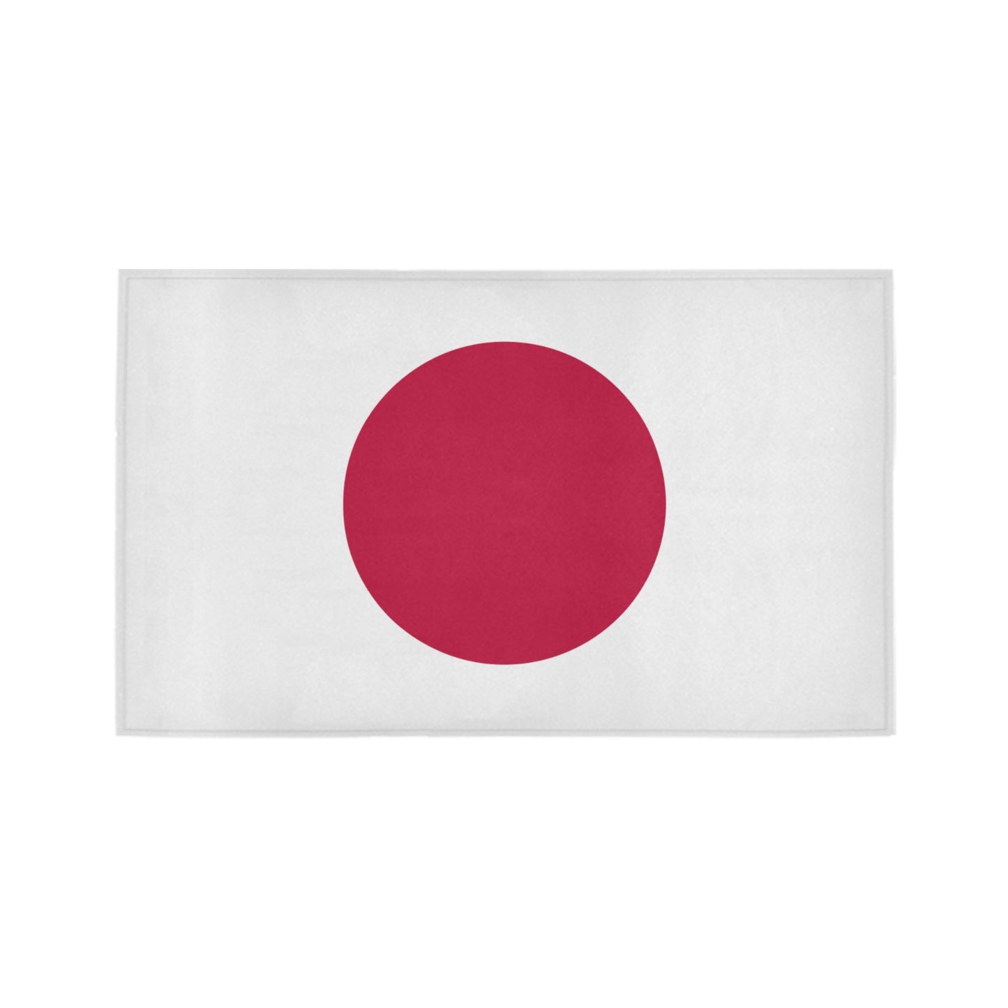 Japan Flag Inspired Doormat 30" x 18" (Sponge Material)