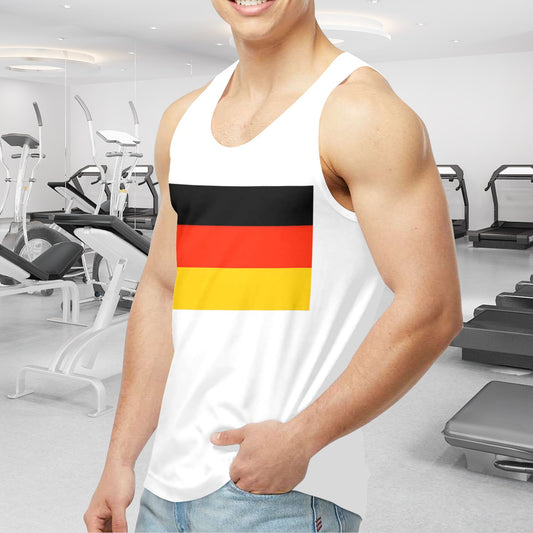 Germany Flag Men's Tank Top (Front Printing) | Ships from USA