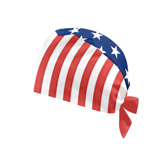 USA/American Flag Inspired Scrub Cap | Ships from USA