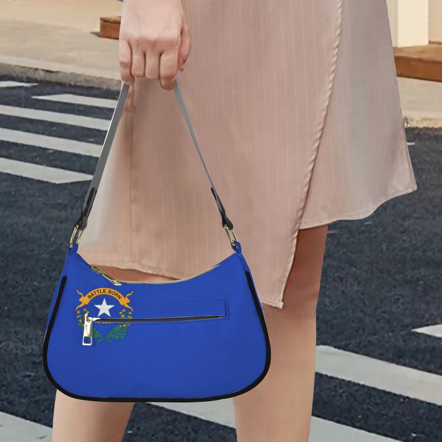 Nevada Flag Inspired Women's Shoulder Bag