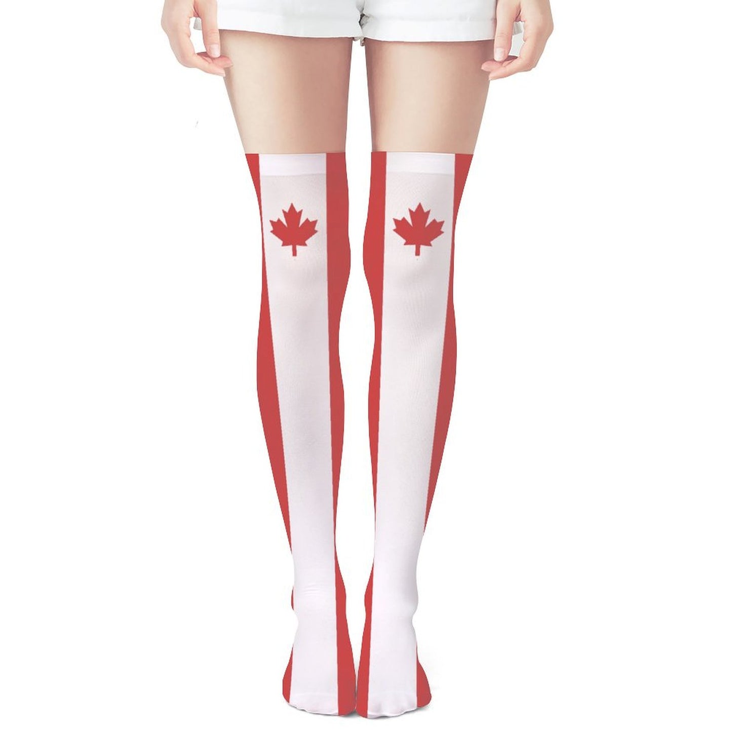 Canada Flag Trendy Stockings(Long)