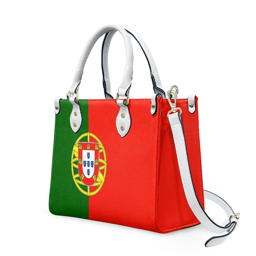 Portugal Flag Bag With Timeless Swag – PU Leather Purse With Euro Tag - Luv My Flag