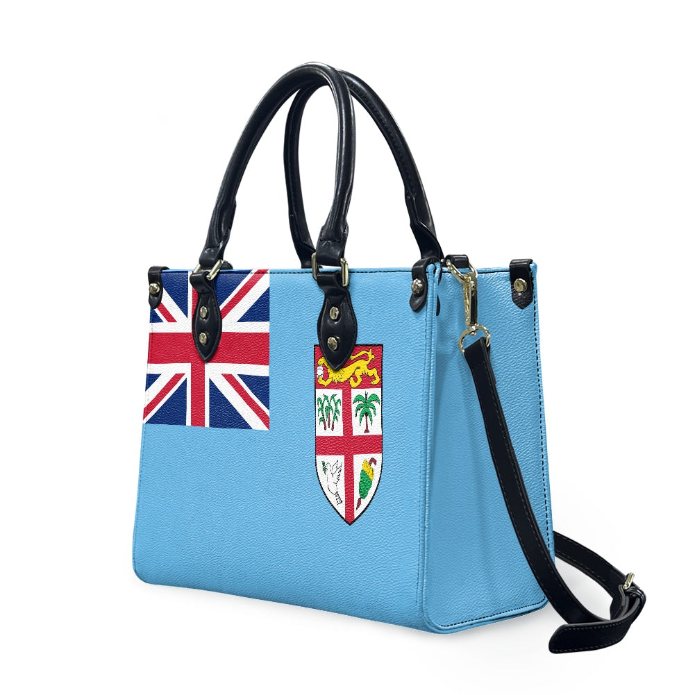 Blue handbag with Fiji flag design by Luv My Flag.
