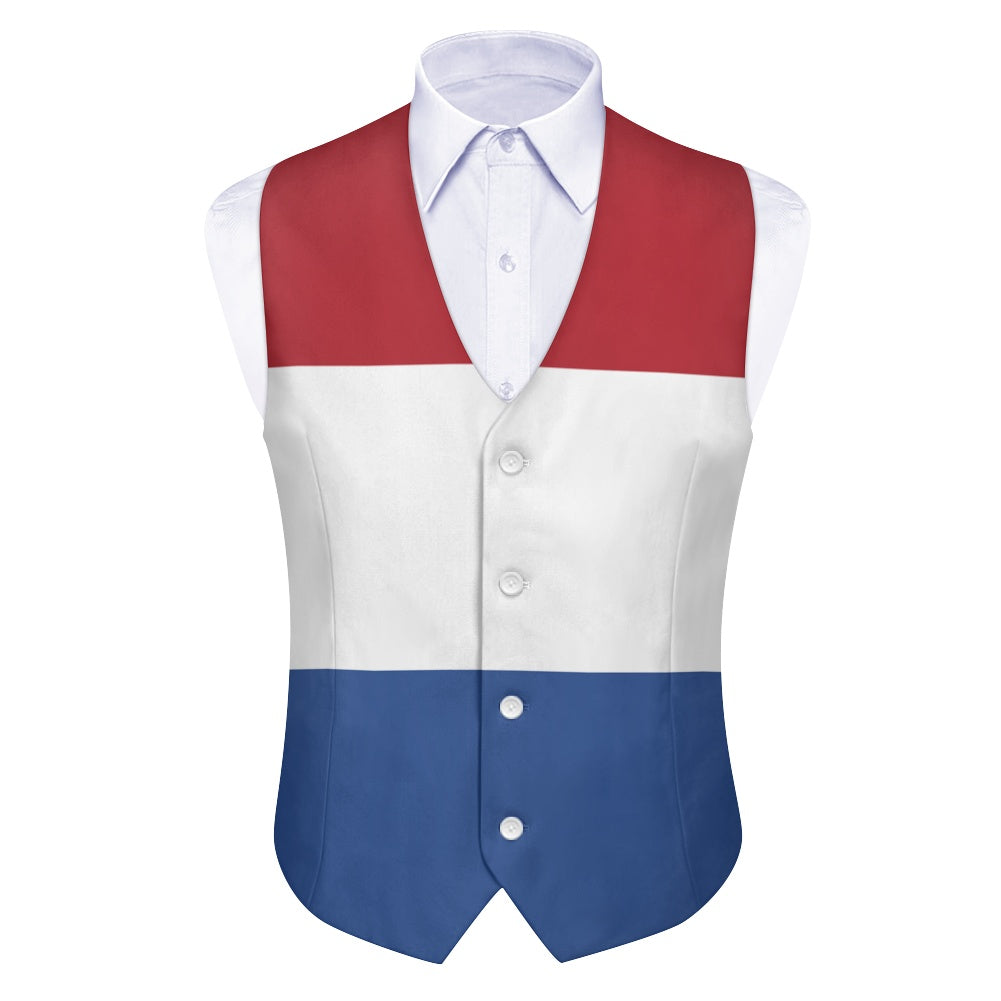 Netherlands Flag Suit vest jacket
