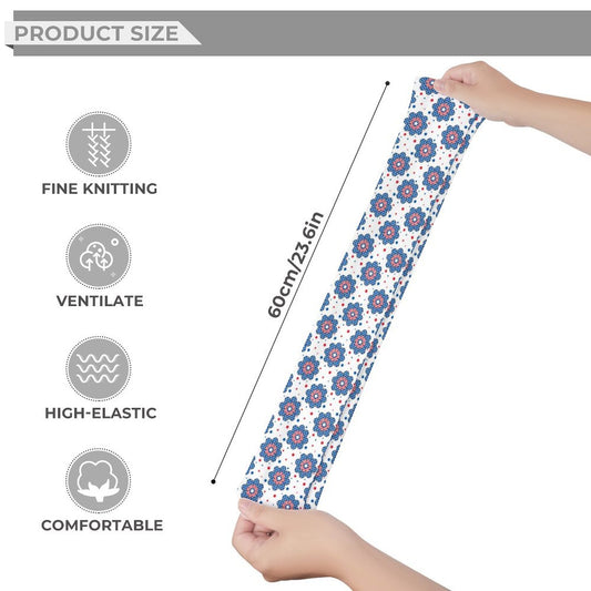 USA/American Flag Inspired Design (style-1) Trendy Stockings(Long)