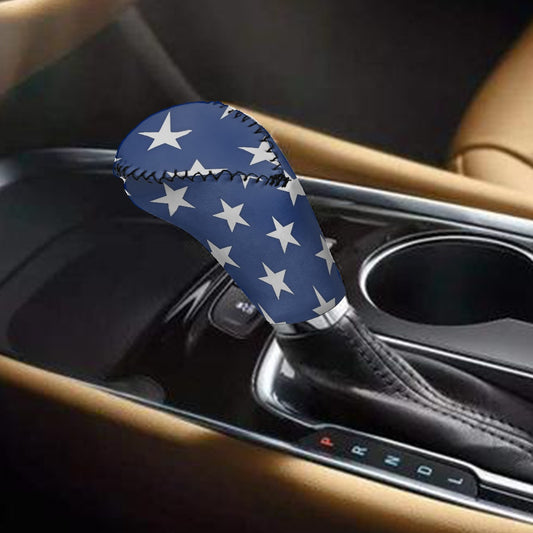 USA/American Flag Inspired Gear Lever Cover+Hand Brake Cover