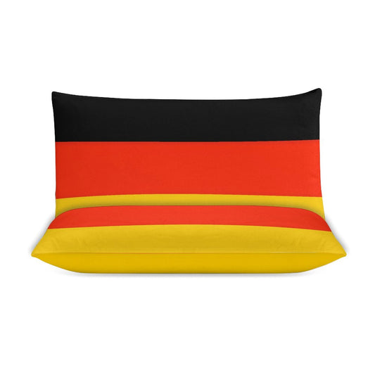 Germany Flag Inspired 3-Piece Bedding Set (1 Duvet Cover + 2 Pillow Shams) – 102"×90"