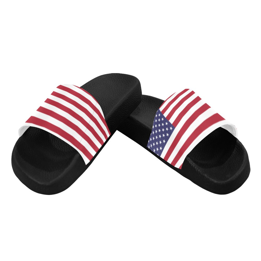 US/America FLAG Men's Slide Sandals