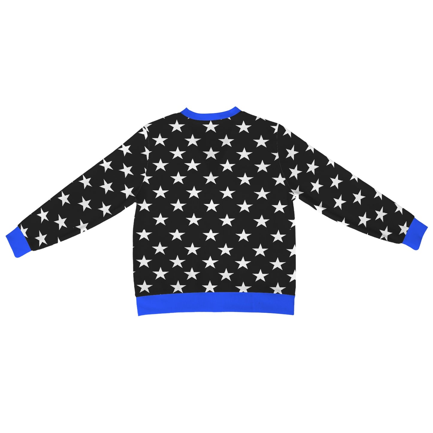 Thin Blue Line Flag Inspired Men's Cardigan