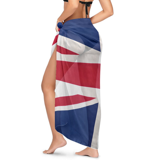 UK/Great Britain Flag Inspired Bikini Cover-Up