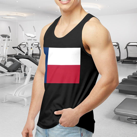 Texas Flag Men's Tank Top (Front Printing) | Ships from USA