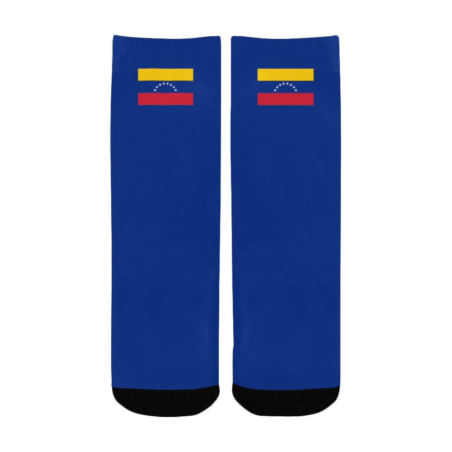 Venezuela Flag Inspired Kid's Custom Socks (Made in the USA)
