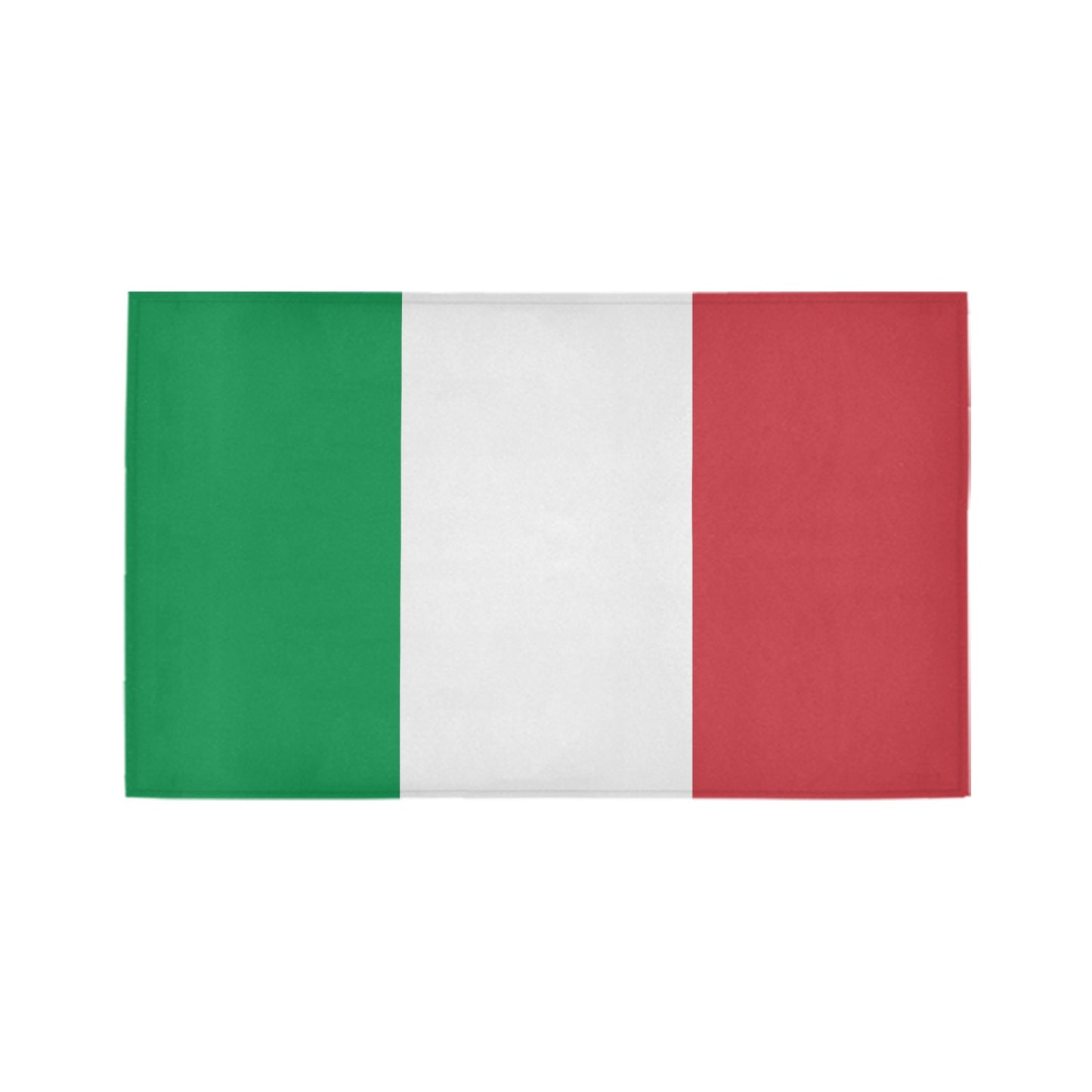 Italy Flag Inspired Doormat 30" x 18" (Sponge Material)