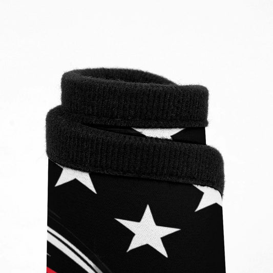 Thin Red Line Flag Inspired Eagle Car Floor Mats(4pcs)