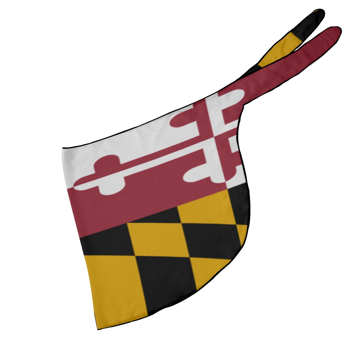 Maryland-themed oven mitt from Luv My Flag brand.