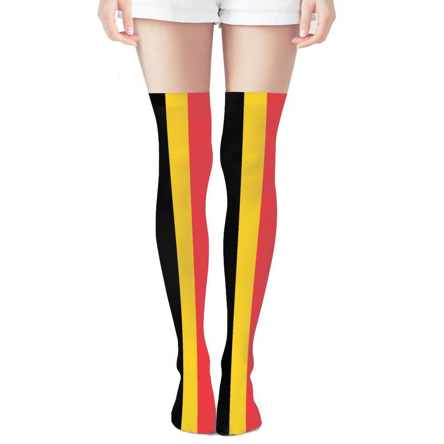 Belgium Flag Trendy Stockings(Long)