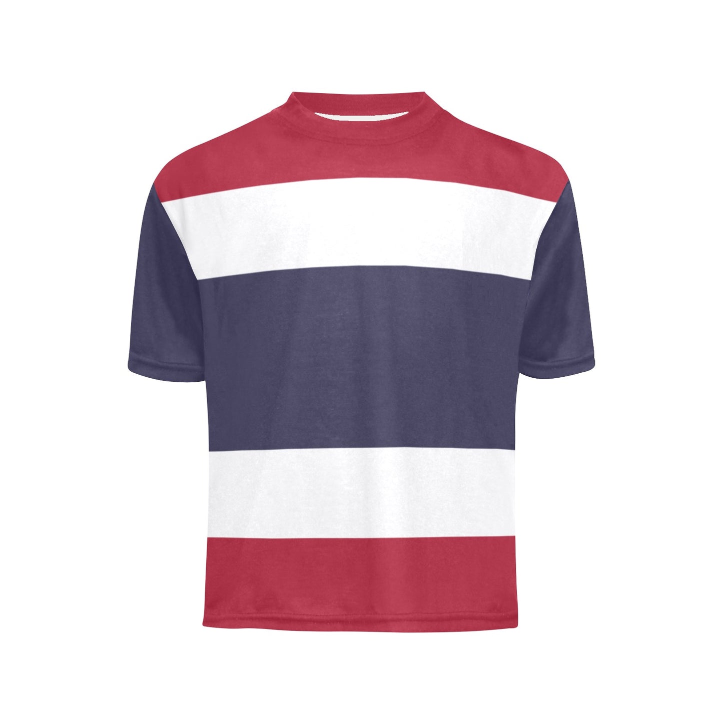 Thailand Flag Boys Crew Neck T-Shirt Made in the USA