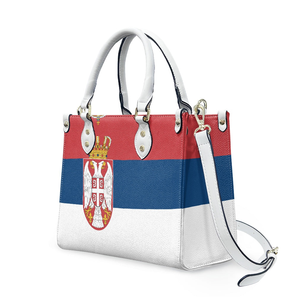 Serbia Ladies PU handbag - Luv My Flag