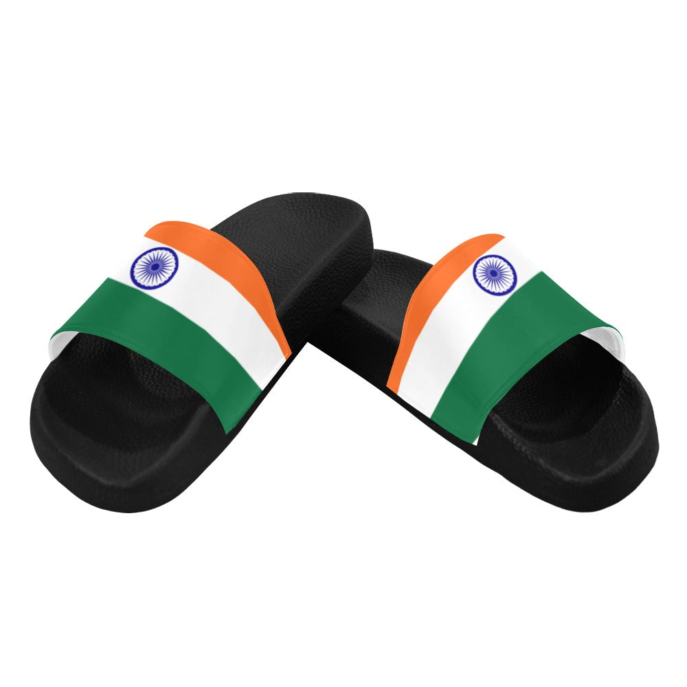 India Flag Men's Slide Sandals