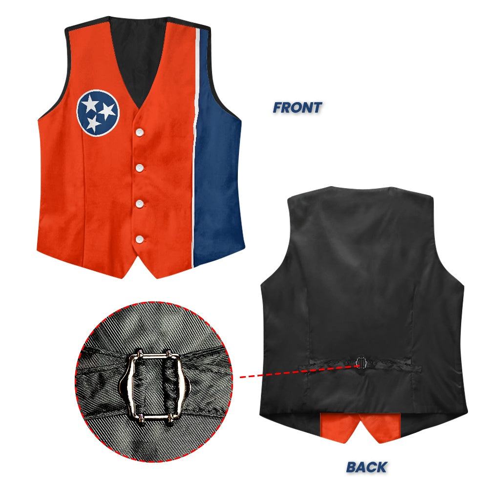 Tennessee Flag Suit vest jacket