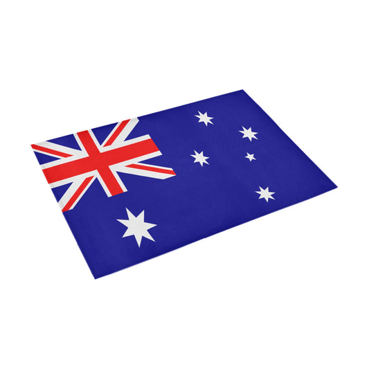 Australia Flag Inspired Doormat 30" x 18" (Sponge Material)