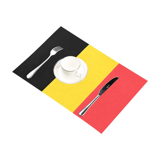 Belgium Flag Placemats 12" x 18" (Set of 6)