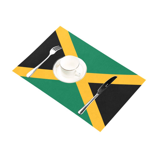 Jamaica Flag Placemats 12" x 18" (Set of 6)