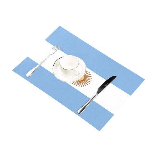 Argentina Flag Placemats 12" x 18" (Set of 6)
