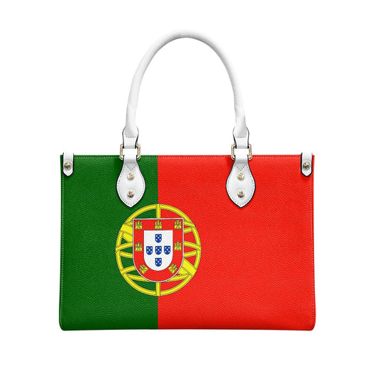 Portugal Flag Bag With Timeless Swag – PU Leather Purse With Euro Tag - Luv My Flag