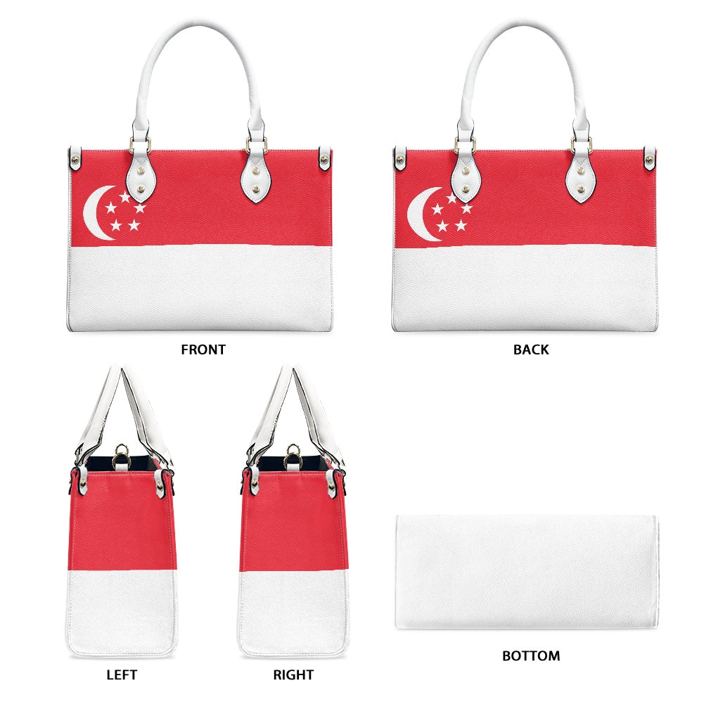 Singapore Ladies PU handbag - Luv My Flag