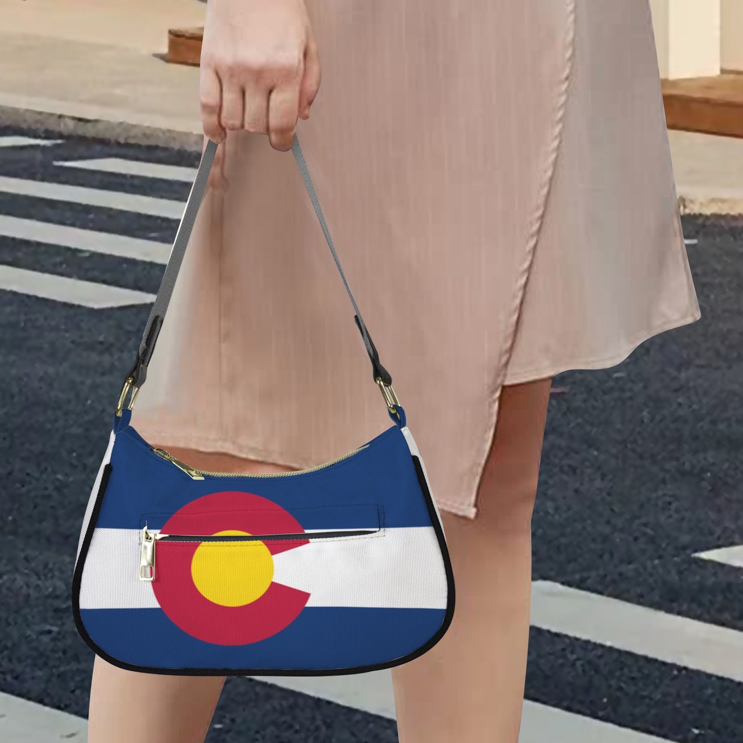 Colorado Flag Inspired Women's Shoulder Bag