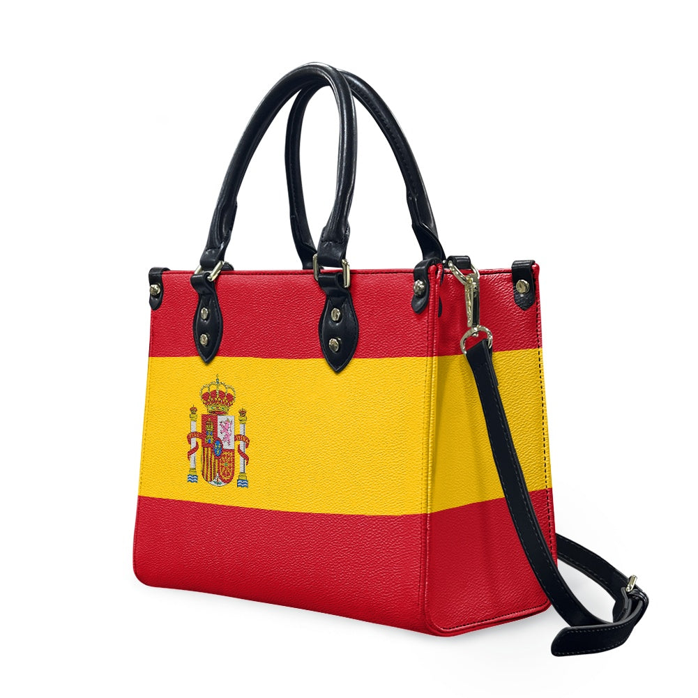Spain Flag Bag With Viva Flair – PU Leather Purse for Everywhere - Luv My Flag