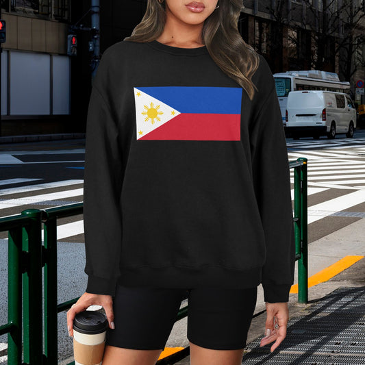 Philippines Flag Unisex Fleece Sweatshirt (Made in the USA)