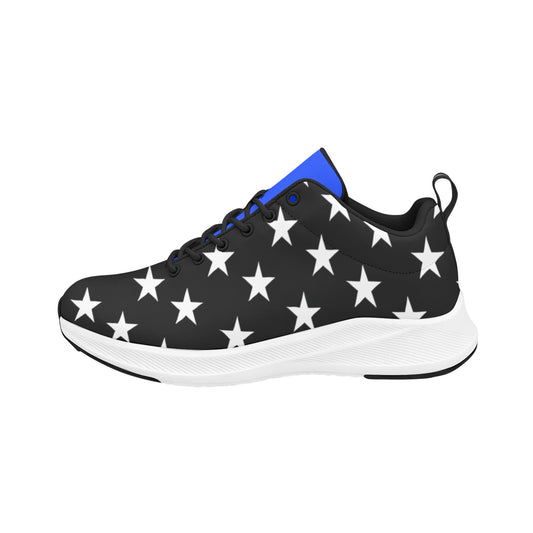 Thin Blue Line Flag Inspired Men's Alpha Running Shoes