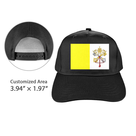 Vatican City Flag Baseball Cap (Made in USA)