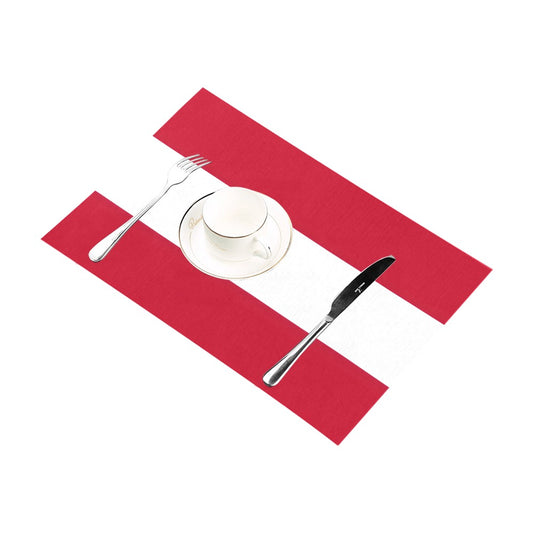 Austria Flag Placemats 12" x 18" (Set of 6)