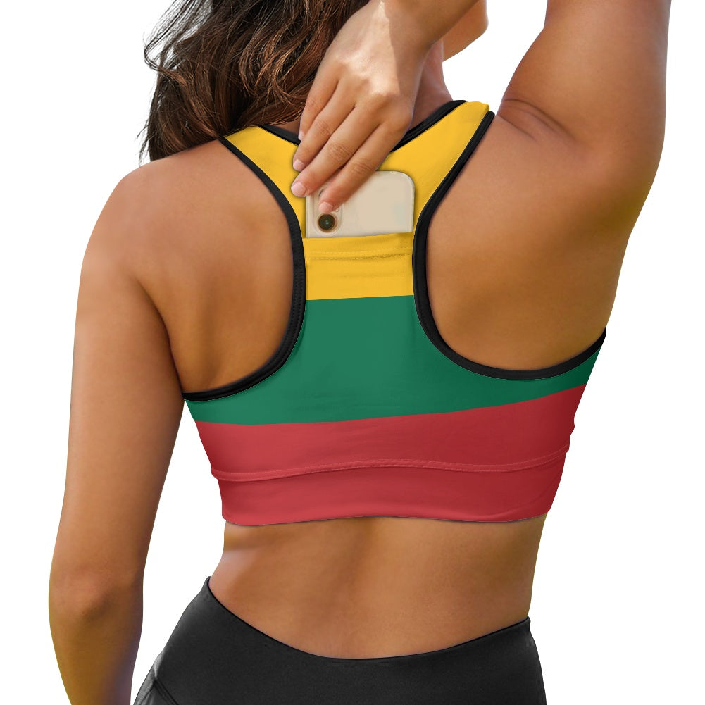 Lithuania Women's Sports Vest