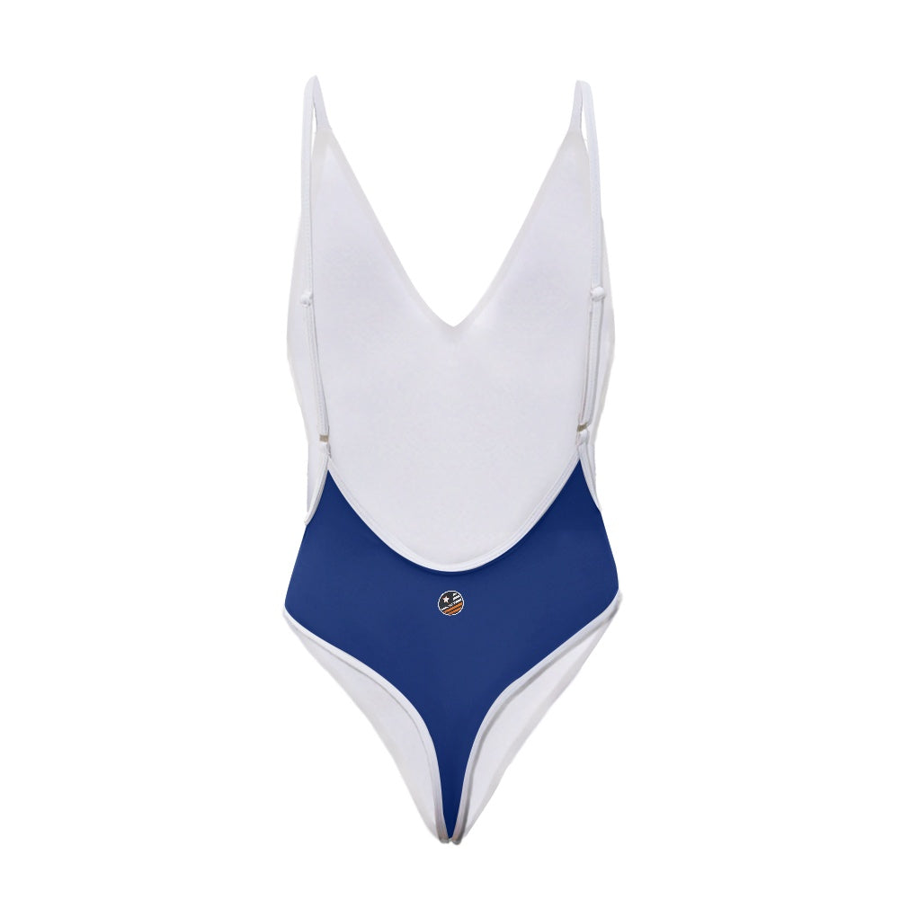 UK/Great Britain One-Piece Thong Swimsuit