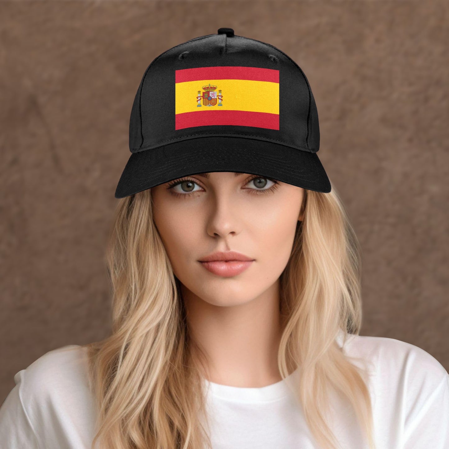 Spain Flag Baseball Cap (Made in USA)