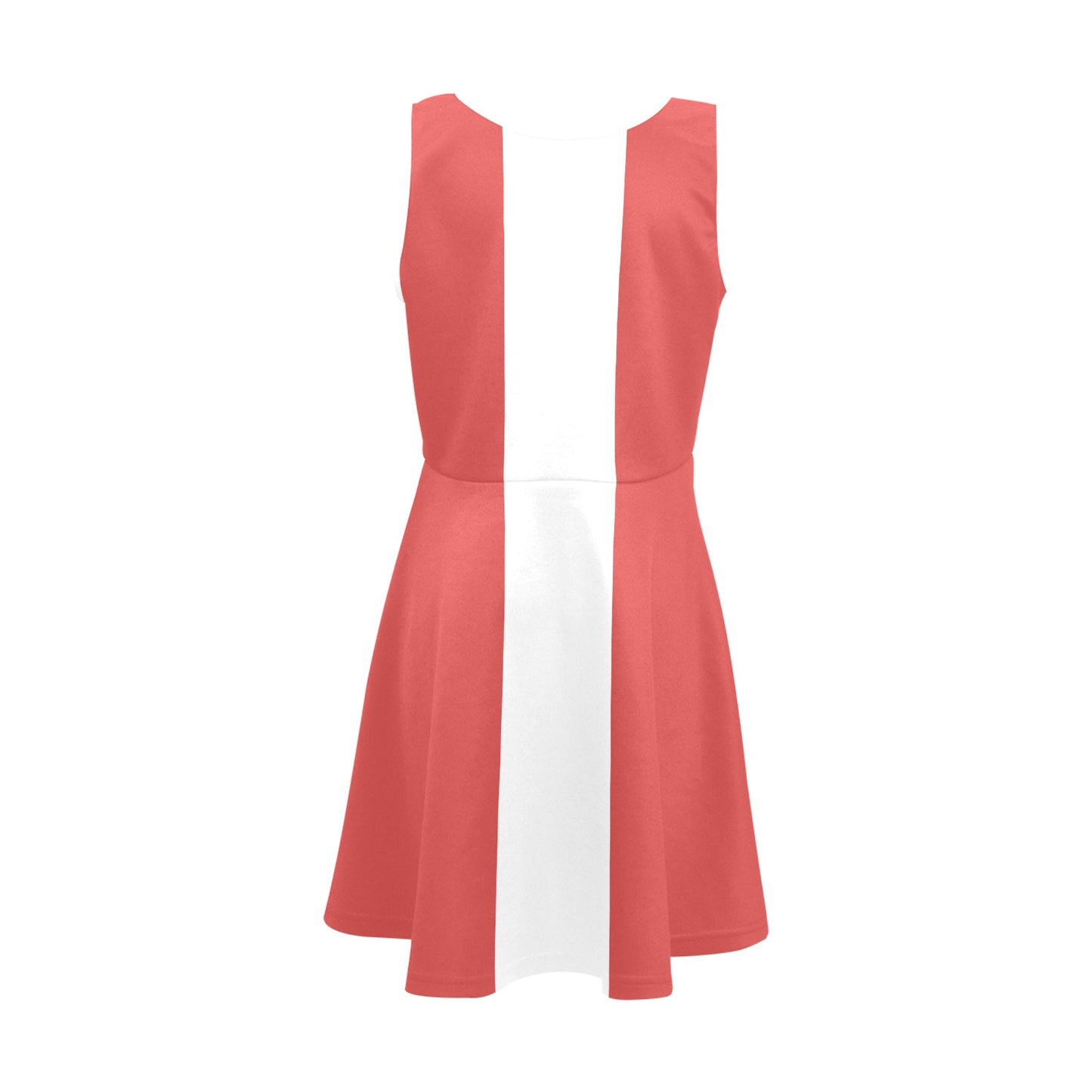Canada Flag Inspired Girls' Sleeveless Sundress | Ships from USA