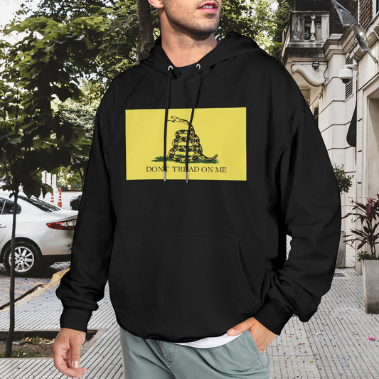 Gadsden Flag Inspired Men's Hoodie (Made in the USA)