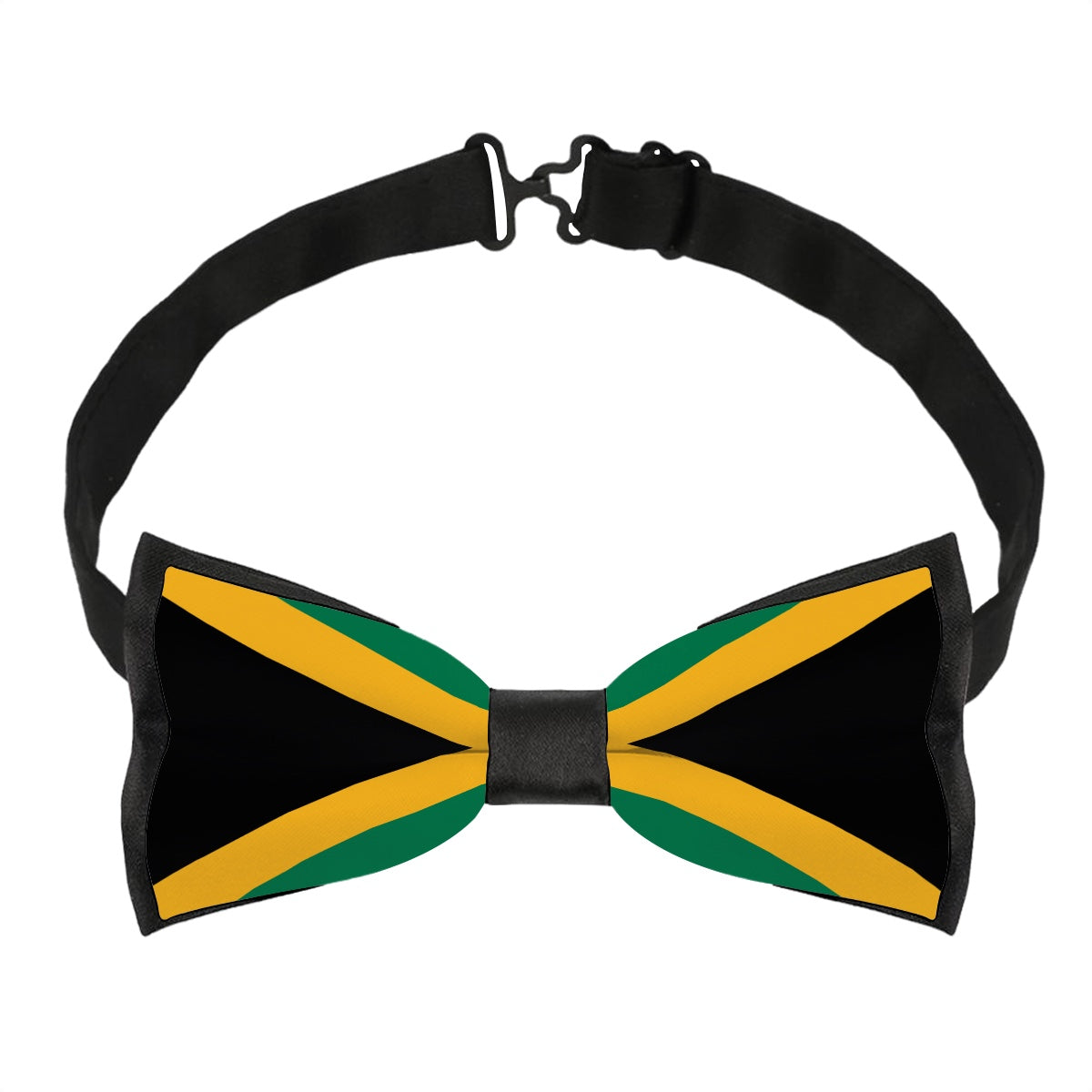 Jamaica Flag Inspired Bow Tie – Look Sharp, Show your Columbian Pride