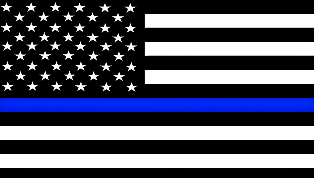 Thin Blue Line (American Flag)