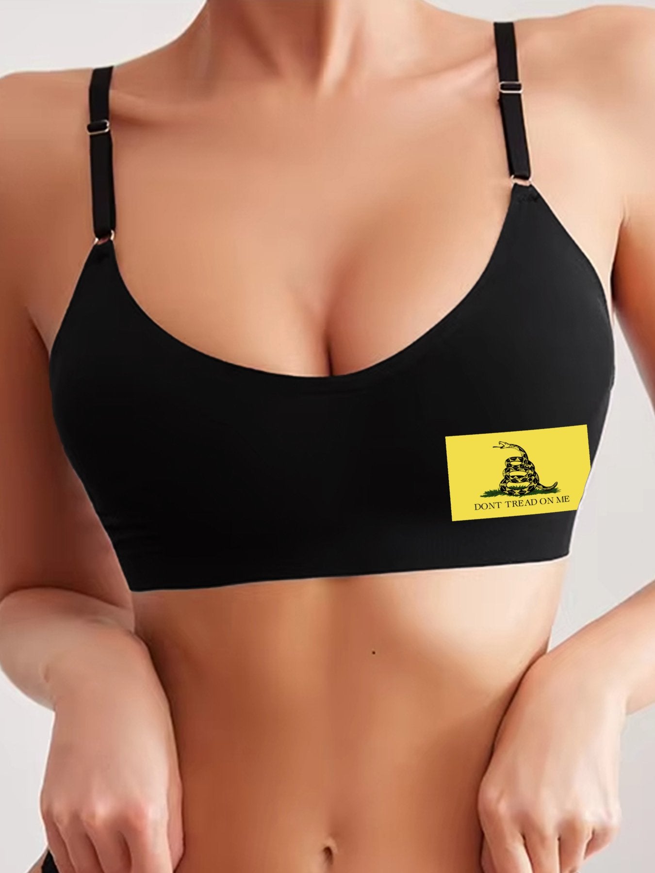 Gadsden Flag Women's Seamless Bra | Ships from USA