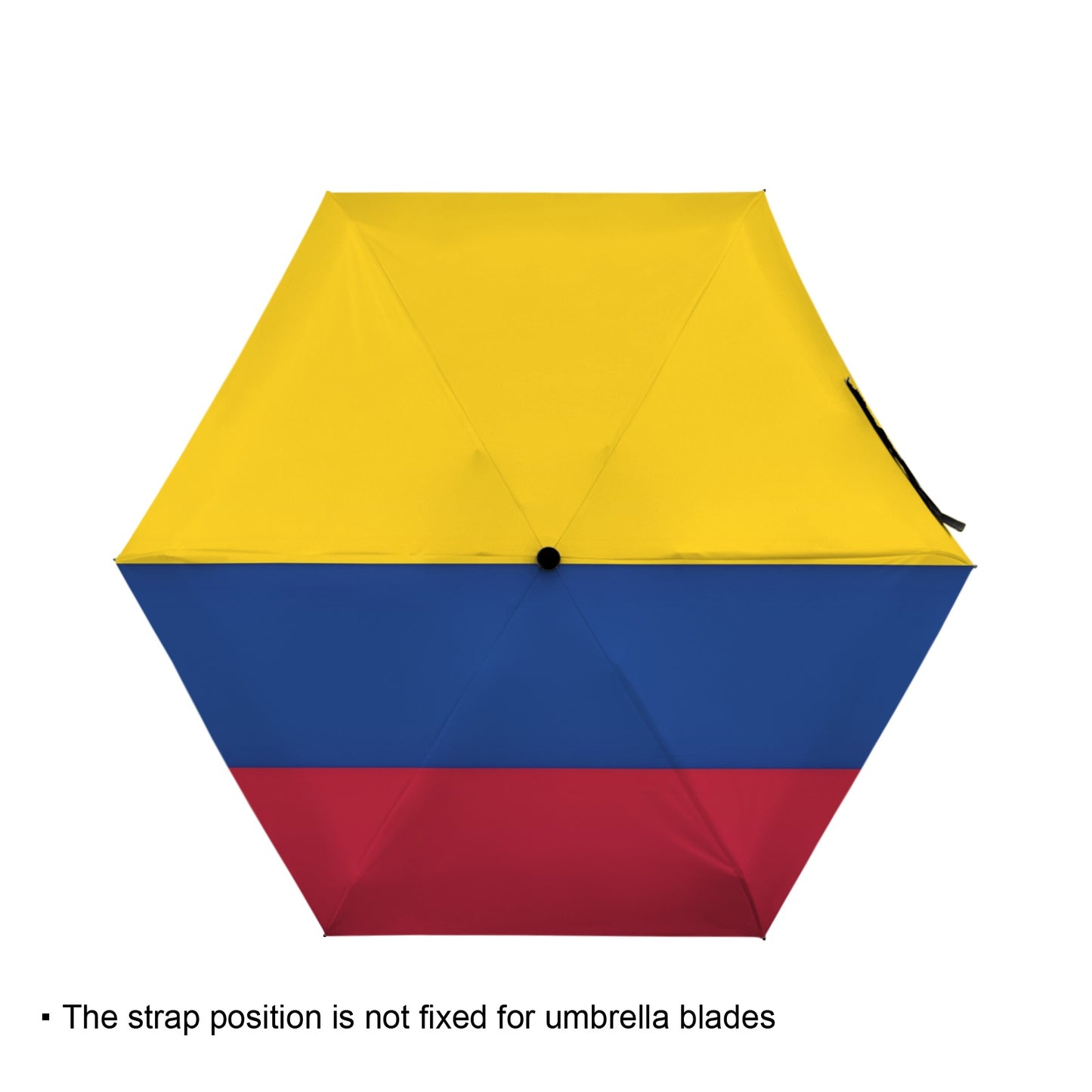 Colombia Flag Inspired Mini Compact Umbrella