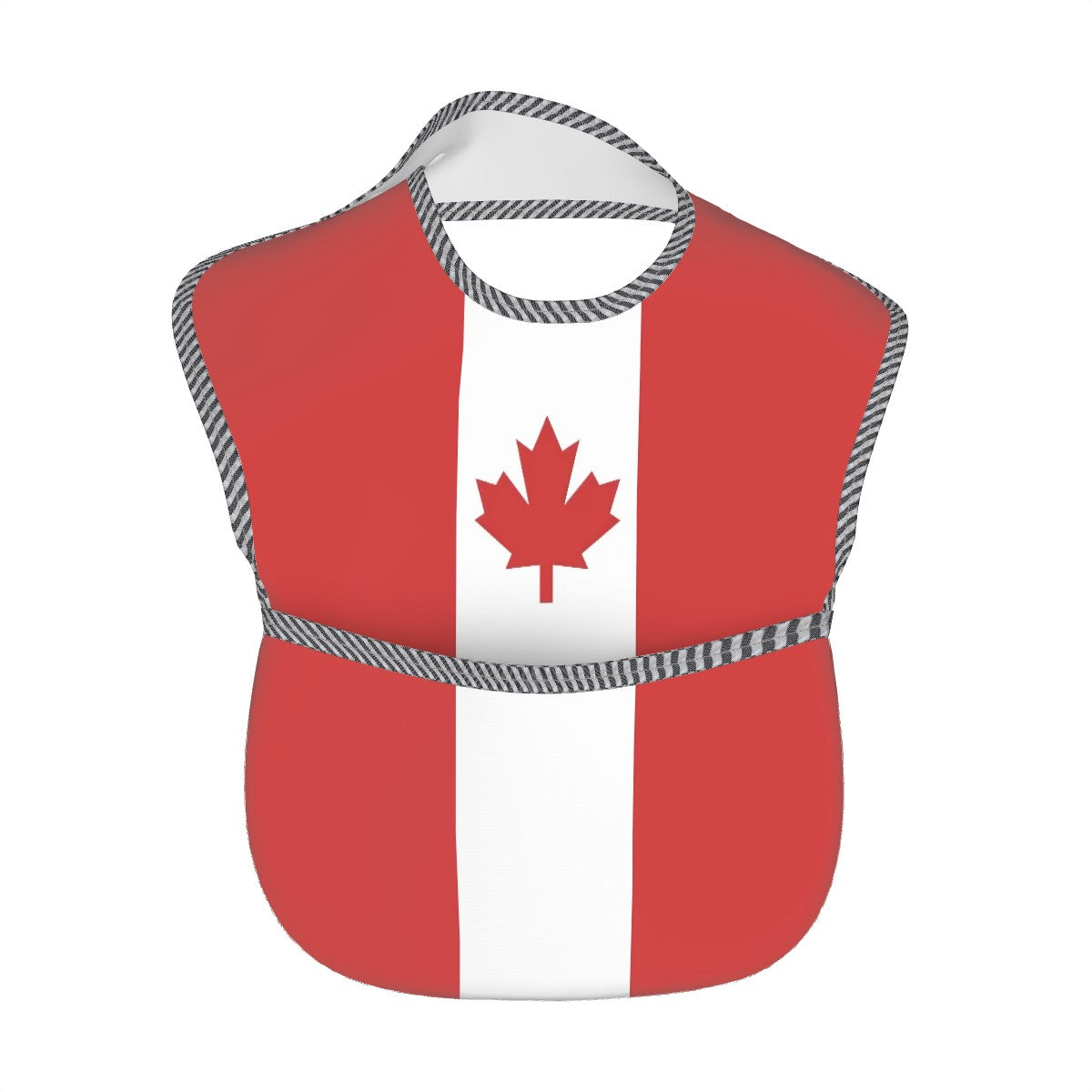 Canada Flag Inspired Baby Bib