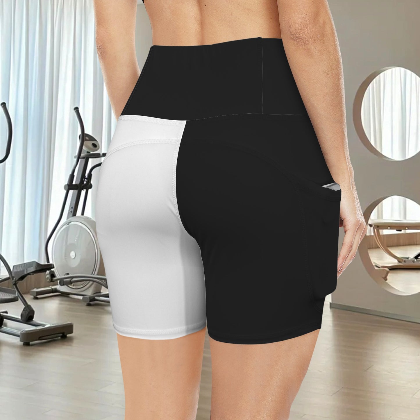 Come and Take It Flag Inspired Pocket Yoga Active Shorts