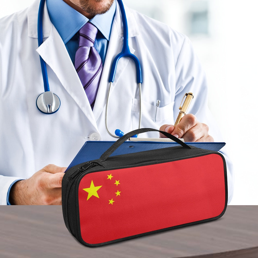 China Flag Inspired Stethoscope Storage Bag