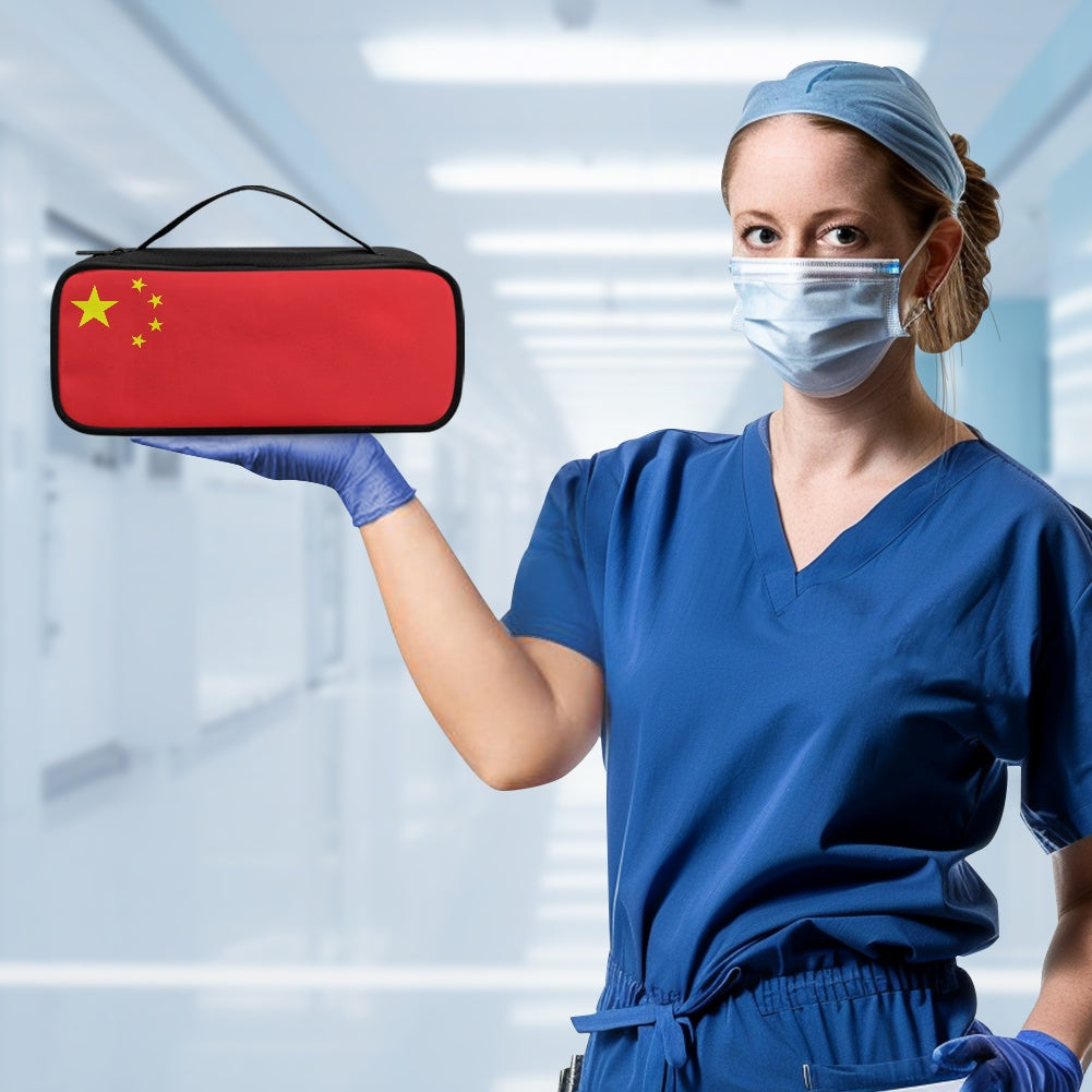 China Flag Inspired Stethoscope Storage Bag