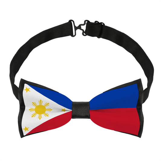 Philippines Flag Inspired Bow Tie – Look Sharp, Show your Columbian Pride